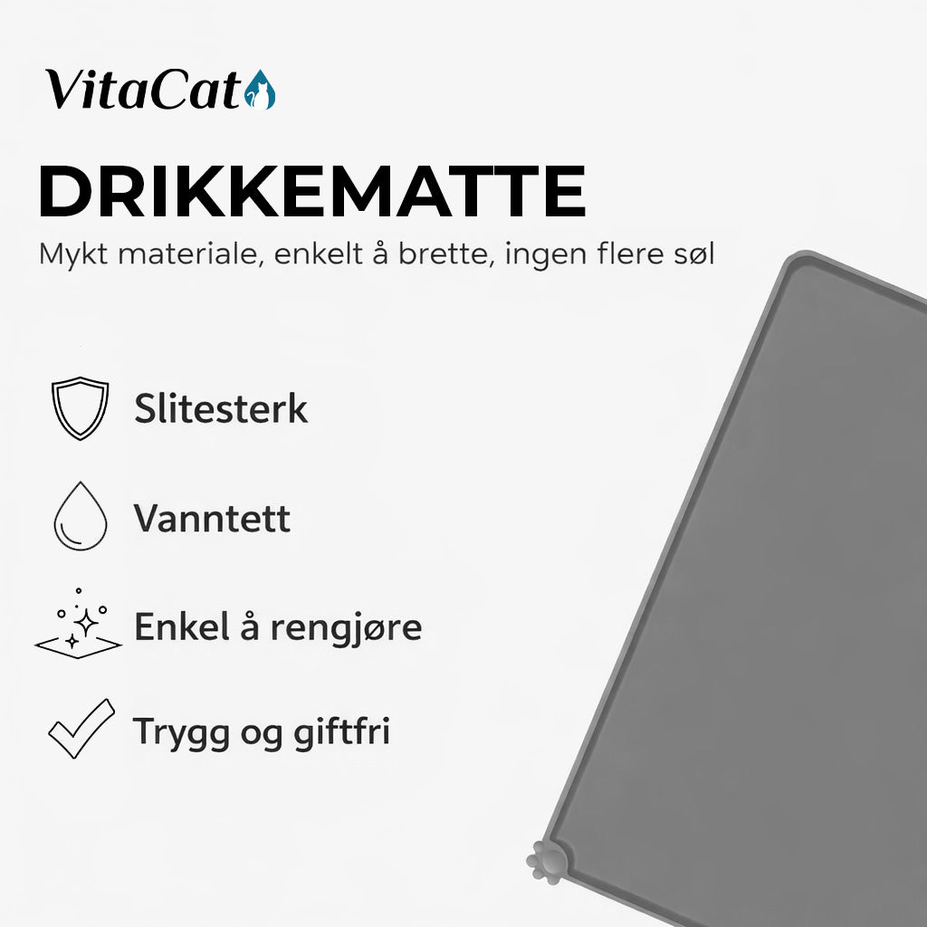 VitaCat Drikkematte